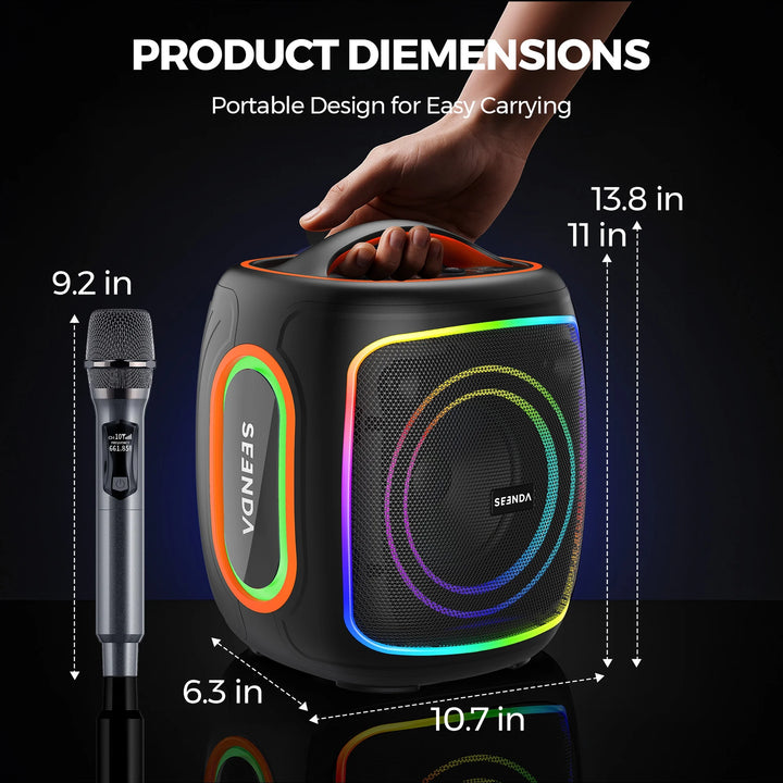 PRODUCT DIEMENSIONS, Portable Design for Easy Carrying