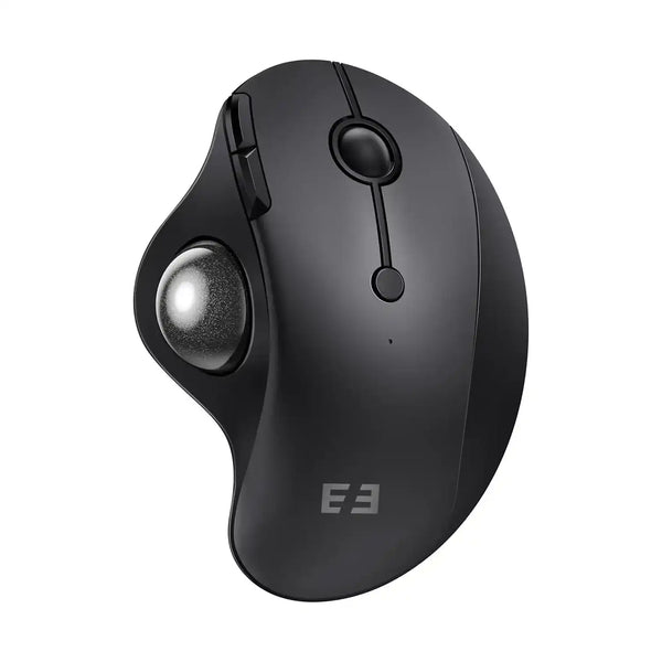 Seenda MOU-301 Trackball Mouse Wireless Rechargeable Ergonomic Mouse Multi-Connection