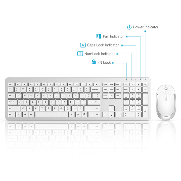 WGJP-038 Wireless Keyboard and Mouse Combo